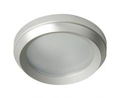 Wonderlamp W-E000037 Basic Basic - Spot encastrable cristal mate, couleur aluminium