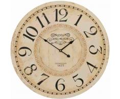 Clayre & Eef 4KL0063 Horloge Murale Ã 60 x 5 cm