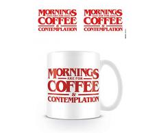 Stranger Things MG25245 and Contemplation Coffee Mug, Multicolor
