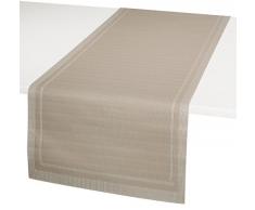 Vent du sud CHTYUCPVCLI YUCO Chemin de Table PVC/Polyester Lin 46 x 140 cm