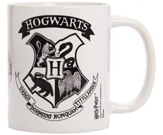 Harry Potter MG22384 (Hogwarts Crest Black) Mug, Multicolore, 11oz/315ml