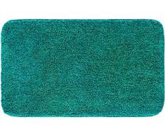 Grund Melange Tapis de Bain, Polyacrylique Ultrasoft, Turquoise, 50x110 cm