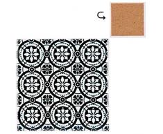 Clayre & Eef 63413 Dessous de Verre 10 x 10 cm