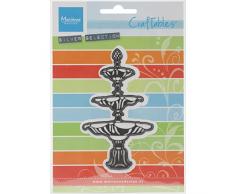 Marianne Design CR1300 Fontaine Craftables, Acier, Gris, 5,8 x 10 x 0,3 cm