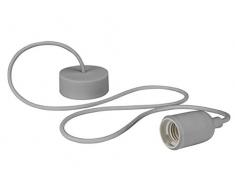 Velleman LAMPH01G Luminaire Design à Suspension en Cordage Verre Gris