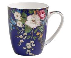 Maxwell & Williams WK09400 Gobelet, Porcelaine, Bleu, 11,5 x 8,5 x 10,5 cm