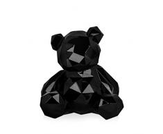 World Art Ours facettÃ© Sculpture En RÃ©sine, Multicolore, 30x28x23 Cm