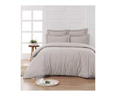 Sensei La Maison du Coton Drap Plat Uni Percale Easy Care 80 Fils/cm² Sensei Soft