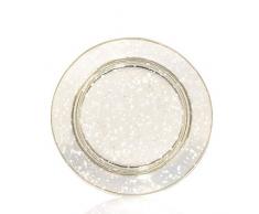 Yankee Candle Kensington Abat-jour et assiette en verre Transparent Taille S