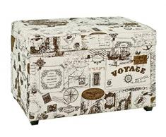 Haku 30955 Coffre de Rangement en MDF Marron 40 x 65 x 42 cm