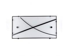 ONLI 1022/AP Applique, Verre, Blanc/Noir