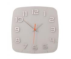 NeXtime 8816wi Classy Square Horloge Plastic Blanc 30,5 x 30,5 x 3,0 cm