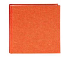 Goldbuch Album Photo, Summer Time, 25Â x 25Â cm, 60Â Pages avec Feuillet Cristal, Orange, 25x25 cm