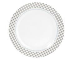 H&H Josephine Plat Rond, 30Â cm, Porcelaine, Multicolore