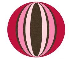 Wallpops Fine DÃ©cor Stickers muraux dÃ©coratifs Motifs Loopy Rouge/Rose