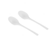 Einweggeschirr & Besteck Vaisselle & Couverts jetables 90094 2000 Cuillères, PS 16,5 cm Blanc