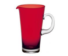 Vidivi Vetri delle Venezie 66898 Nadia Cruche en Verre soufflÃ©, Verre, Rouge, 1,35 L
