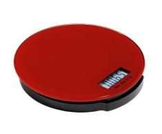 Premier Housewares 0807253 Zing Balance de Cuisine Ãlectronique en Verre Base ABS Rouge 2 kg