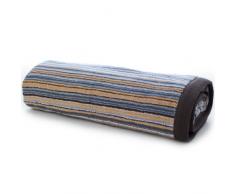 Aneesi GOYBRN70140 Goya Serviette de Bain Ã Rayures Coton Marron 140 x 70 x 0,5 cm