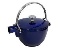 Staub 1650091 Théière Rond Bleu Intense