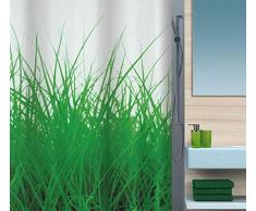 Spirella 10.16404 Rideau de douche Vert gazon 180 x 200 cm