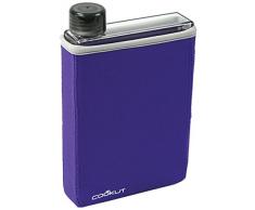COOKUT Manta Plat Isotherme Bouteille Facile Ã Transporter, 40Â cl, Plastique, Violet, 40 cl