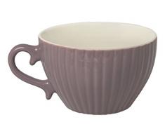 Excelsa Parisienne Tasse Jumbo 400Â ML, Porcelaine, Lilas, 11.5Â x 11.5Â x 7.2Â cm