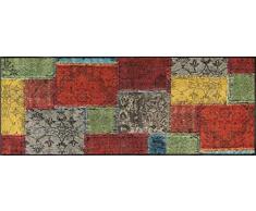 Wash + Dry Vintage Patches Tapis, Surface en Polyamide, Coloré, 75/190