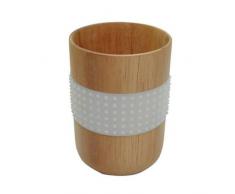 Opportunity 42B1304100 Wood Gobelet, Bois, Beige, 8,2x11,2x8,2 cm