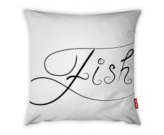 Bonamaison Housse de Coussin Multicolore 45 x 45 cm