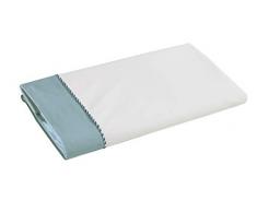 Blanc des Vosges Absolu Drap, Coton, Aqua, 280 x 320 cm