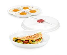 Tescoma Micro-Onde Plat pour PuretÃ© omelettes et Åufs, Assortis