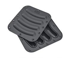 Lurch 240515 Lot de 2 moules Ã saucisses en silicone pour la fabrication de saucisses vÃ©gÃ©taliennes et vÃ©gÃ©taliennes