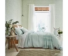 Sanderson Manderley Housse de Couette, Lin, Menthe, King