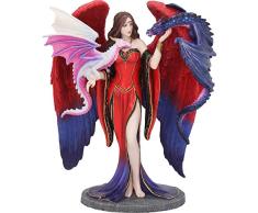 Nemesis Now Figurine de James Ryman en rÃ©sine Rouge 26 cm Taille Unique