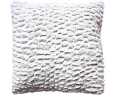 Enjoy Home P014BCGR040040 Coussin Polyester Blanc/Gris 40 x 40 cm