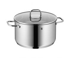 WMF 1734256380 Faitout Haut, Acier Inoxydable, Argent, 24 cm