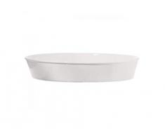la Porcellana Fiesole Ovale Plat de Cuisson Boîte Cadeau, Blanc, 36 x 25.5 x 6.5 cm