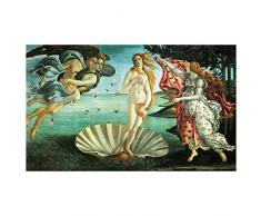 Legendarte Tableau, Impression sur Toile - La Naissance De Vénus Sandro Botticelli - cm. 60x100