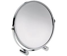 Kela 21909 miroir cosmÃ©tique de table, grossissant 3x, mÃ©tal chromÃ©, Gina