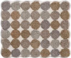Grund Tapis de Bain Taranto pour Le Sol - 100Â % Polyester, Ultra Doux, antidÃ©rapant, certifiÃ© Ãko-Tex, Agarthi - Natur, 50 x 60 cm