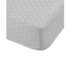 Catherine Lansfield Oriental Blossom Drap-Housse pour lit de 180 cm, Coton, Jaune 180 x 200 cm