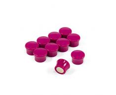 Magnet ExpertÂ® F4M18PK-5 Petite Rose Puissance Â«Â MemoÂ Â» Conseil aimants-Bureau & frigo (17,5 mm dia x 12,3 mm de Hauteur) (5 Paquets de 10), Argent