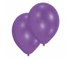 amscan Lot de 50 Ballons de baudruche Violet 27,5cm
