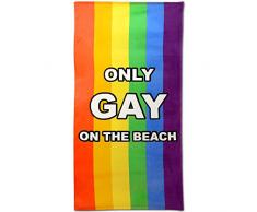 Serviette de plage Iggy only Gay on the beach
