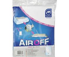 Mondex EVE83-00 Air Off Housse de Rangement Sous Vide Gain de Place ModÃ¨le L Plastique Transparent 80 x 130 cm