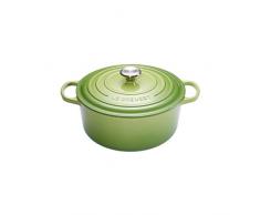 LE CREUSET 21177204262430 Cocotte Ronde, Fonte, Palm, 20 cm