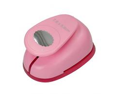 Efco Perforatrice denté ovale, rose, 76 x 56 mm