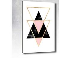 Bonamaison Peinture sur toile, multicolore, 40 x 60 cm - ConÃ§u et fabriquÃ© en Turquie