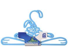 Mondex AST192-00 3 Cintres pour Enfant en plastique Lapin Multicolore